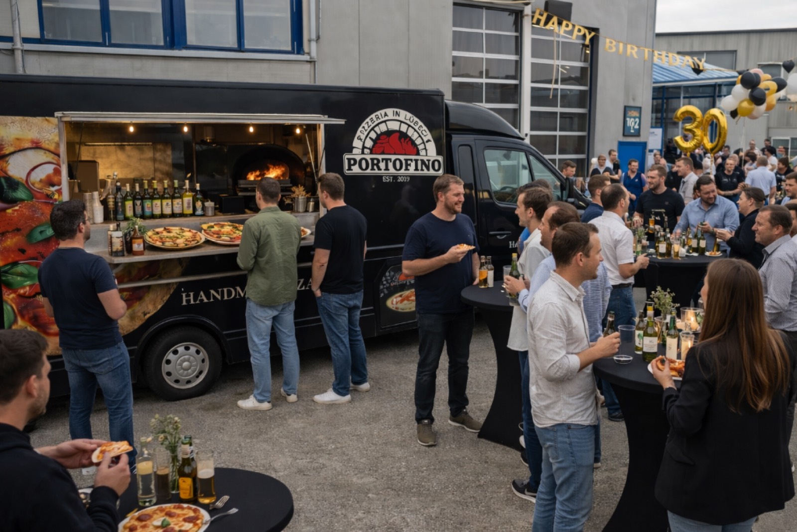 Firmenfeier Catering Lübeck – Pizzeria Portofino